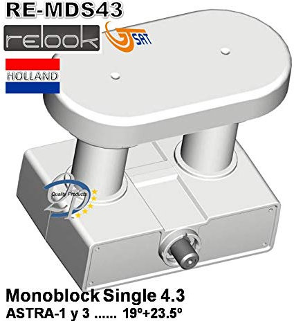 Duoblock Single LNB 4.3