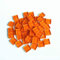 FireAngels Bastelmaterial Mosaikfliese, Mikroglas, winzige Mini-Mosaikfliese, DIY, Hobbys, Kinder, handgefertigt, kristallfrei, Steinbastelmaterial, Kreativität, 300 g (orange)