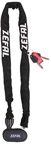 ZEFAL Candado Bicicleta Antirrobo K-Traz M8 - Cadena Bicicleta - 6 x 900 mm - Candado Bici