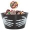 Horror-Shop Halloween Partyschüssel mit Skelett Hand als Motiv 30 cm