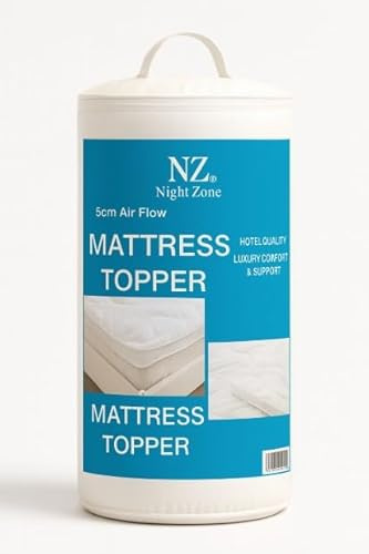 Night Zone Mattress Topper Air Flow Hotel Quality Microfiber 5CM Anti Allergic Topper (Super King)