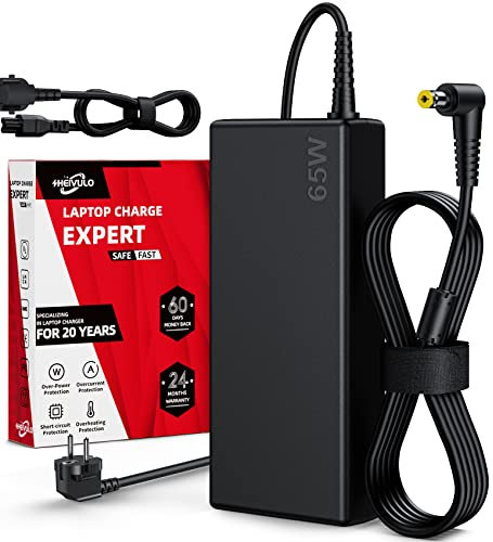 65W Caricabatterie per Acer Aspire Alimentazione Laptop Chromebook PC Portatile Computer Adattatore 5 E15 V5 V7 R3 R7 S3 E1 M5 Serie E5-575 5253 5336 5349 5552 5560 5733 5742 5750 6423 7560