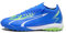 PUMA Herren Match TT Fussballschuh, Ultra Blue White Pro Green, 44.5 EU