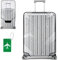 flintronic PVC Koffer Abdeckungen, 28 Zoll Reisekoffer-Schutzhülle Gepäck Cover, Transparente Kofferschutzhülle, Wasserdicht Gepäckabdeckung, Staubdichte Kratzfeste Schutzhülle