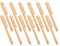 Mobestech 12 Piezas Clip De Seguridad Herramientas De Madera Pinza De Madera Abrazaderas De Laboratorio Abrazadera De Tubo De Ensayo De Madera Abrazadera De Tubo De Ensayo De Madera Marrón