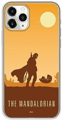 ERT GROUP mobile phone case for Iphone 11 PRO MAX original and officially Licensed Star Wars pattern Baby Yoda 033 optimally adapted to the shape of the mobile phone, case made of TPU