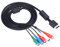 ZLXHDL AV Cable To HDMI, AV Cable for PS3/2, 5 Wire 71.26inches, HD&Stereo Multi-Output, AV Multi Out To Component Video Audio Cable