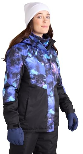 Mountain Warehouse Dawn Skijacke für Damen - Schneedicht, warme Snowboardjacke, Fleecefutter, Bündchen, Saum und Kapuze zum Verstellen - Ideale Winterjacke