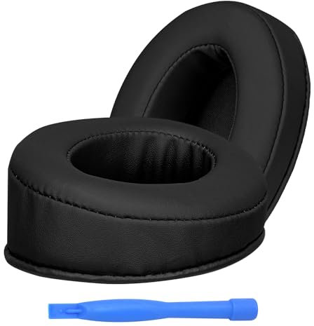 MMOBIEL Ersatz Ohrpolster für ATH M50X M40X M30X / Turtle Beach Recon 50 / Stealth 600 700 520 Series/Razor Blackshark V2 X/HyperX Cloud Serie Kopfhörer Kopfhörer Ohrpolster Ersatzpolster