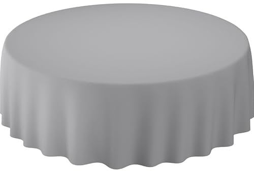 Duni 10x Evolin®-Tischdecke rund Ø 240 cm Granite Grey