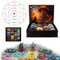 Byhoo Metall DND Zustandsringe in 28 Markern mit Zauberschablone, 112PCS DND Miniaturen Status Effekt Ringe mit Aufbewahrungsbox, D&D Pathfinder und mehr Tabletop RPG