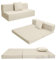 MeMoreCool Faltmatratze Doppelbett, hochdichter Schaumstoff, ausklappbarer Sofasessel, Z-Bett, faltbare Boden-Futon-Matratze, Boden-Gäste-Sofabett, Klappcouch zum Schlafen, Reisen, 13 cm dick