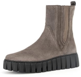 Gabor Damen Klassische Stiefeletten, Frauen Stiefeletten,Stiefel,Bootee,Booties,halbstiefel,Kurzstiefel,braun (Micro),37.5 EU / 4.5 UK