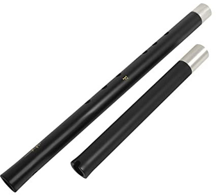 Vaguelly Chinesische 8-loch Flöte Aus Hartholz Zwei Stück Vertikal Blasend Anfänger Holzblasinstrument Tonart f Tragbar Und Präzise