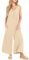 Damen-Playsuits, formelle Arbeitsoverall, Party, elegant, einfarbig, modisch, lässig, Knopftasche, ärmellos, Overall, lange Hose, Strampler für Damen, elegant, beige, S