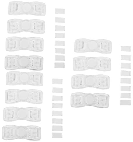 KOMBIUDA 12 Stk Zubehör Für Schwimmbrillen Kinderbrille Knopf Für Schwimmbrille Austausch Der Schnallen Der Schwimmbrille Arena Ultra Schwimmbrille Für Herren Ohrstöpsel Transparent Plastik