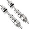 2 Stücke Angeln Rollen Sitz Halter Angelrolle Sitz Angelrollenhalter Angelrolle Sitz Stangenclip Angeln Rollen Halter 304 Edelstahl Angelrolle Sitz Rod Clip Langlebig Stabil rollenhalter
