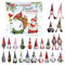 Calendrier de l'Avent 2024 Bio - 24 Surprises - Thés Noirs, Verts, Blanc, Infusions & plus encore - Idée Cadeau Femme et Homme - Sachets, Miniatures & Accessoires
