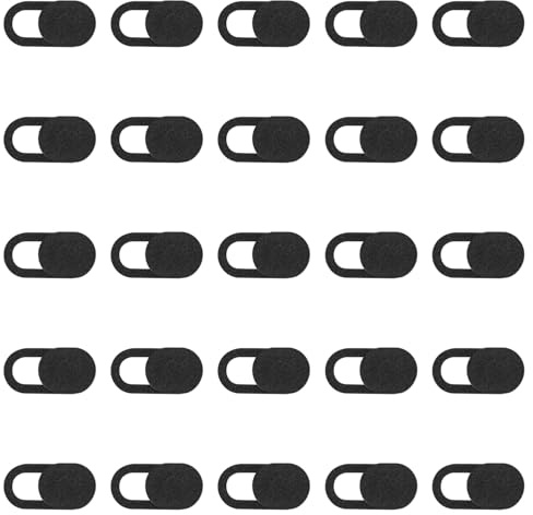 Bojueshaw 25pcs Webcam Cover,Camera Cover Slider,Ultra-Thin Web Privacy Camera Covers,Protector Protect Privacy Security Fits Desktop PC Tablet Pad