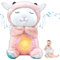 HBSFBH Peluche Koala Apaisante, Poupée en Peluche Loutre Respirante, Jouet en Peluche d'agneau, Mouton Animal en Peluche, Respiration en Peluche d'animal Endormi, Approprié Enfants Compagnon Sommeil