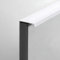 Coayuou 4 Stück* L:12-150cm Mobel Griffe Für Küchenschränke Unsichtbare Schrankgriffe Aluminium Schublade Türgriffe Für Moderne Möbel Und Funktionale Schubkästen(Weiß,L:60cm)