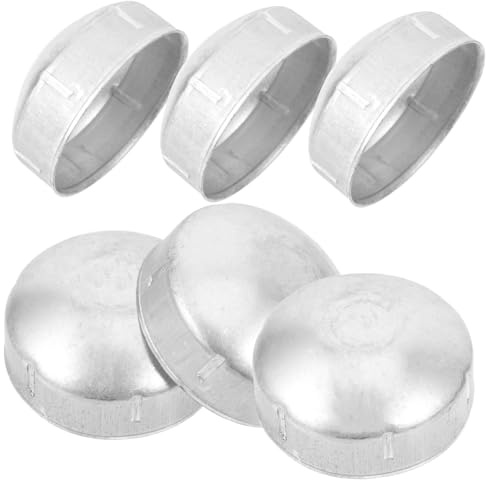 HOLIDYOYO Lot De 6 Accessoires De Garde-Corps Pièces De Clôture Capuchons De Remplacement Pour Poteaux De Clôture Capuchons De Poteau De Ronds s De Protection Pour