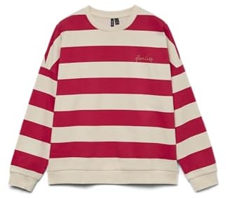 VERO MODA Vmviola BEA LS Sweat Box Jrs Vmviola BEA LS Sweat Box Jrs Donna (Pacco da 1)