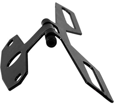 NKURTPC Porta Targa Luce Targa Supporto per Targa per Moto, Pieghevole, Supporto per Targa Universale, Accessori per Moto