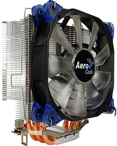 Aerocool verkho 5 disipador para CPU con LED, Negro