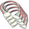 4x Stück JST-XH Premium 6S 7Pin 30cm Balancerkabel Balancer Verlängerung Ladekabel XH Stecker auf Buchse 24AWG Silikonkabel Adapterkabel für 22,2V Lipo Akku Modellbau