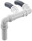 BITS4REASONS Adaptateur de tuyau d'évacuation des eaux usées pour caravane avec raccords Floplast de qualité supérieure Conforme à la norme CE EN 1451. Compatible avec la plupart des caravanes
