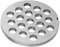 Hachoir à Viande Broyeur en Acier au Carbone Hachoir Plaque Disque Couteau Hachoir à Viande Accessoire(8mm)