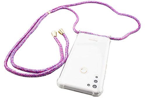 caseroxx Schutzhülle für Gigaset GS4 / GS4 Senior in lila – Flexibles TPU-Case aus stoßfestem Gummi, passgenaue Handy-Tasche mit Kantenschutz & rutschfestem Grip