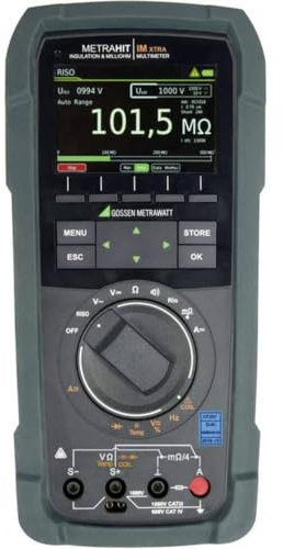 Gossen Metrawatt M273S Hand-Multimeter, Hochpräzisions-Messgerät kalibriert (DAkkS-akkreditiertes Labor) digital Datenl