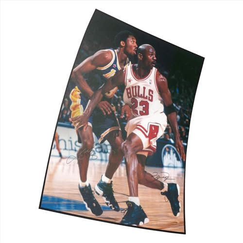 Jordan & KobeIn Action Poster Michael Jordan & Kobe Bryant 15x23 Inches Poster 38x58cm (380x580mm) Geschenk Deko