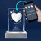 LOOXIS Personalisierte 3D Herz-Gravur im Glas – versch. Motive, Namen, Wunsch-Text – Geschenk-Idee zu Weihnachten, Valentinstag, Jahrestag – für Partner/in, Frauen, Männer – M inkl. LED Leuchtsockel