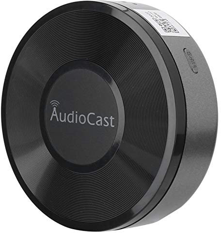 Bewinner Wireless Music Player, WIFI Muisc Receiver Audio Music to Speaker System, Multi‑channel Wireless Audio Streamer for phones/Sharing Networks/APP