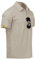 JACKETOWN Men Polo Shirt Short Sleeve Breathable Tennis Shirt Summer Tshirts Men Button Front Polo Shirts for Men Adult Casual Sport Shirt Basic Regular-Fit Golf Shirt(Light Khaki-3XL)