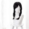 SEIZIS Wig Anime Cosplay 2019 OW DVA D.Va Akademie zum dritten Jahrestag der Haut Cosplay Perücken mit 2 Pigtail Black Heorine Party Haar Requisiten Halloween + Perücke Cap Final Fantasy FF15 schwarz