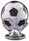 3D-Kristall-Puzzle, Kristall-Puzzle, Denkspiele für Puzzler ab 16 Jahren, Fußball-Schwarz