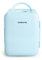 CREATE / FRIDGE MINI BOX/Mini frigorífico para cosméticos azul pastel/Diseño retro, función frío y calor, capacidad de 4L, fácil de transportar, 48W