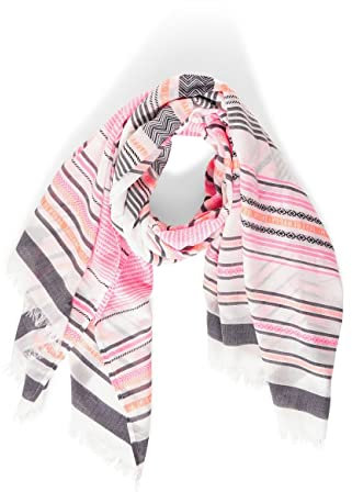 STREET ONE Damen A572119 Schal, Multicolor, A