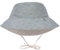 LÄSSIG Baby Kinder Sonnenhut Strandhut Sommerhut Sonnenschutz Kinderhut Babymütze wendbar atmungsaktiv UV-Schutz 80/Sun Protection Bucket Hat Fish light pink, 03-06 Monate, Größe: 43/45