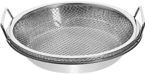 1 Set Oil Filtering Net Fried Food Serving Tray Cooling Rack Mesh Filter Basket Snack Draining Kitchen Grease Strainer Oil Drip Filter Plate