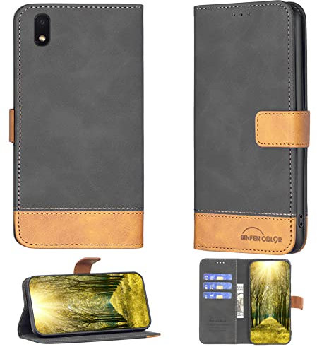 Aroepurt Coque pour QILIVE Smartphone 5.5 Q2 20 5.5 Pouces Coque Compatible avec QILIVE Smartphone 5.5 Q2 20 5.5 Pouces Coque Étui Housse Case Support BF460 Black