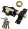 Garage Gate Long Throw Bolt Lock SECURITY SHED 70 50 MM 5 Key (70 MM)
