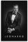 VZRSQZK Schauspieler Leonardo Dicaprio Poster, dekoratives Gemälde, Leinwand-Wandposter und Kunstdruck, modernes Familienschlafzimmer-Dekor-Poster, 20 x 30 cm