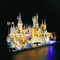 Rorliny LED Light Kit for Lego Harry Potter Hogwarts Castle and Grounds 76419 Building Set, Creative Lighting kit Compatible with Lego 76419 (Lights Only, No Lego Set)