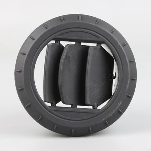 DAZZLEEX Diametro esterno di 75 mm di diametro esterno del condotto del riscaldatore nero girevole del condotto di sfiato dell'aria del condotto del riscaldatore di parcheggio diesel