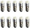 GutReise E5 LED Glühbirnen, 10PCS E5 Schraube Glühbirne Indicator Lampen DC9V-24V Warm weiß 0.2Watt 6-7Lm (Warm Weiß, DC9-24V)